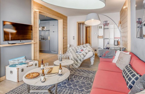 Tignes le Lac Apartamento | Apartamento PREMIUM 4* 5 piezas, 8 pers, balcón, servicio hotelero, wifi, Tignes