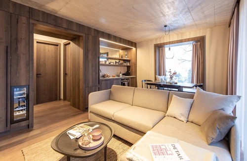 Haus im Ennstal Apartamento | Apartamento vacacional premium con balcón y sauna