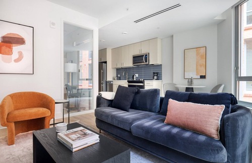 NoMa Apartamento | Premium NoMa Jr 1BR w/ W/D, Concierge & Gym, nr Metro, by Blueground