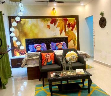 Bommasandra Casa | Premium Pent house with Hot bath Tub near ECity - Luxe KING size bed with Large Sitout area