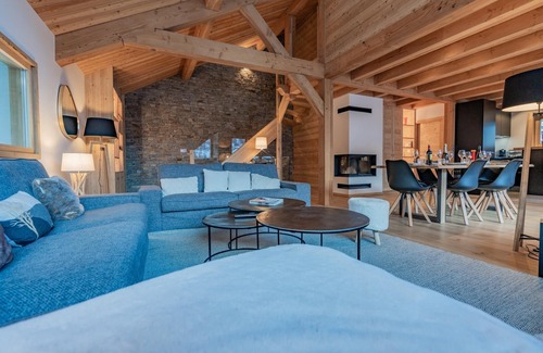La Salle-les-Alpes Chalet De Esquí | Chalet-Superior-Vista a la Montana-Baño en la habitacion