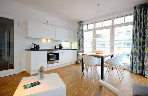 Horum Apartamento | Pretty apartment with sunny balcony in south-east location - only 100 m to the beach