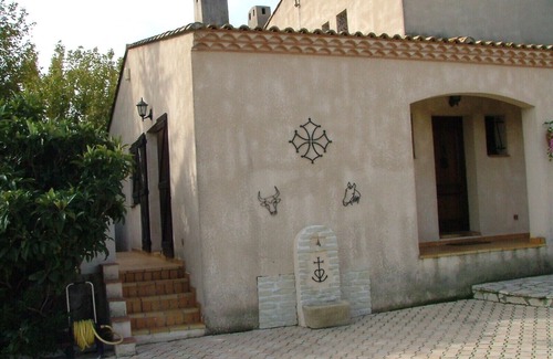 Candillargues Apartamento | bonita casa de campo en pequeña camarga cerca de montpellier y el mar