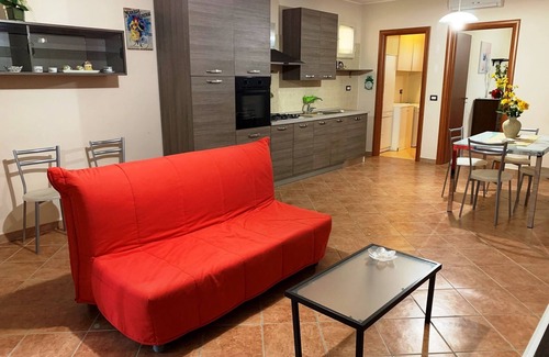 Avola Apartamento | Pretty Holiday House Anna en Avola con WI. Fi. a unos pasos del mar