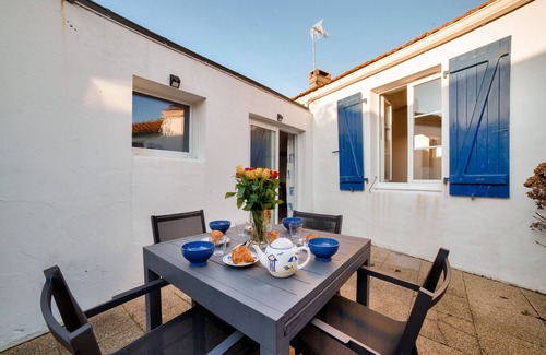 Noirmoutier-en-l'Ile Chalet De Esquí | Bonita casa con patio para 5 personas