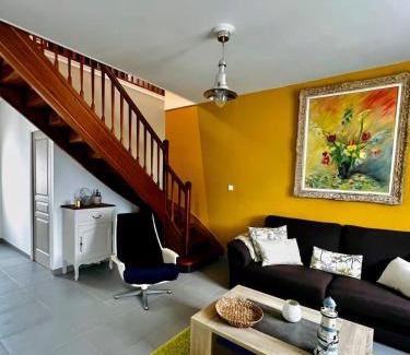 Barneville-Carteret Casa | Pretty house for 6 pers baby