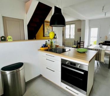 Barneville-Carteret Casa | Pretty house for 6 pers baby
