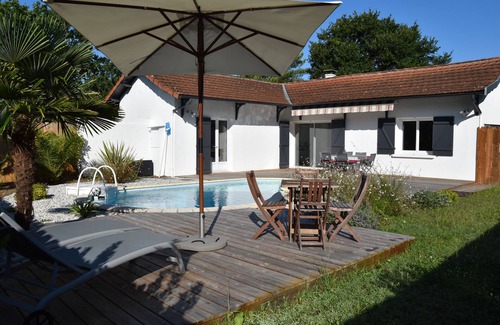 La Teste-de-Buch Casa | bonita casita con piscina privada