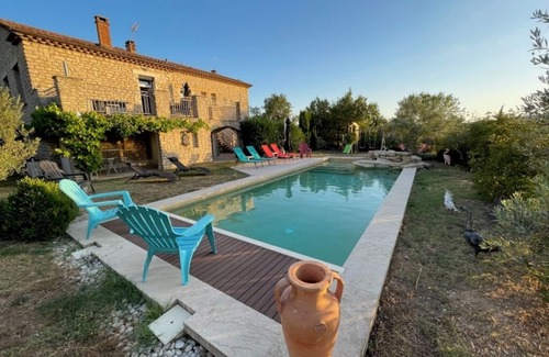 Gargas Casa | Pretty villa for 6 people with large garden and heated swimming pool