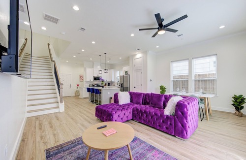 Greater Third Ward Casa | Prime EADO 4 BR Downtown Houston