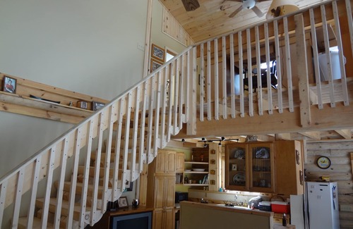 Honor Cabina | Inicio de LogCabin A solo minutos de Sleeping Bear Dunes N.