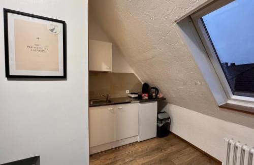Frohnhausen Apartamento | PrimeTime Suite für 2 mit Küche
