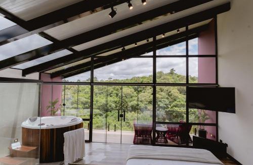 Quatro Barras Chalet De Esquí | Primo Cabana - Hospedagem na Vinícola