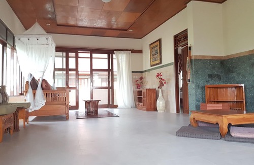 Ubud City-Centre Villa | Privacidad 3bdr arrozales vista con piscina privada