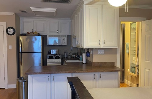 Shady Acres Apartamento | Private 1 bed 1 bath Studio Garage Apartment in the Heights + Free WIFI