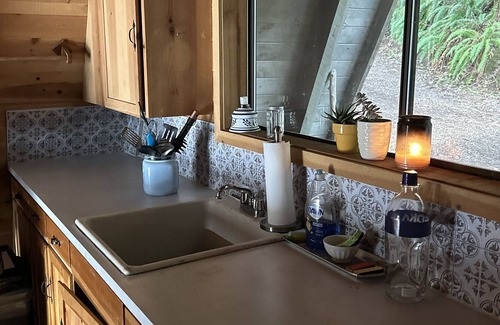 Brookings Cabina | Private Aframe cabin on 17acres of the Chetco River