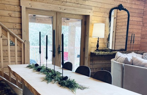 Camp Nelson Cabina | Private and big Log cabin with Hot-Tub In Sequoia National Forest/ Monument