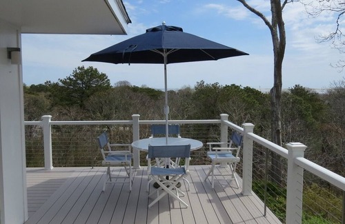 North Chatham Casa | Private and pet friendly with expansive back deck