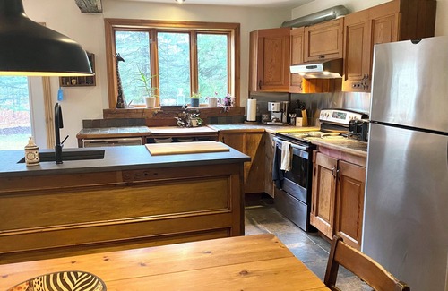 La Conception Chalet De Esquí | Private and warm ski chalet Mont-Tremblant. Fully in nature!
