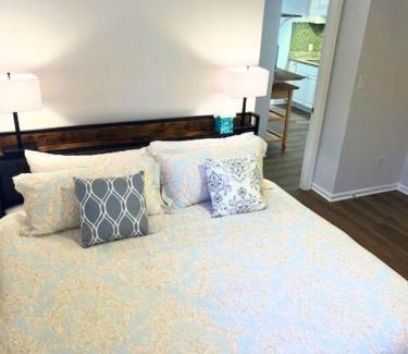 Arlington Apartamento | Private Basement APT Near DC Pet Friendly WiFi King Bed Kitchen and More