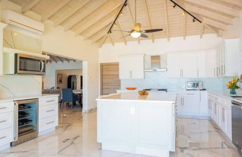 Jolly Harbour Casa | Private beachfront home w/ 4-bd, stunning sunset views, and perfect for family!