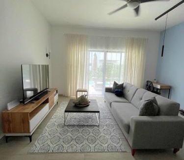 Bavaro Apartamento | Private Beach Community - White Sands Golf Resort - Modern 2BR Private Pool and Patio