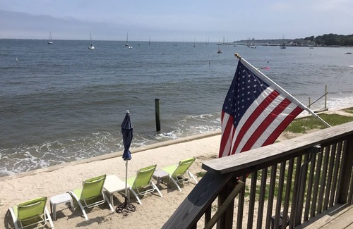 Niantic Casa | Private Beach Front Victorian Home