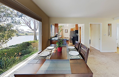 Eastside Santa Cruz Casa | Private Beach House with amazing views of Shwan Lake and Twin Lakes Beach