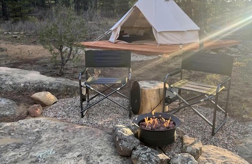 Boncarbo Alquiler De RV | Private Bell Tent with Amazing Stargazing in Colorado