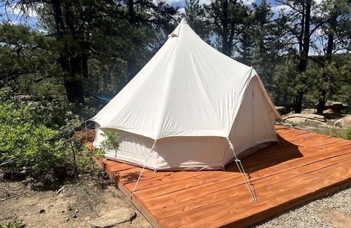 Boncarbo Alquiler De RV | Private Bell Tent with Amazing Stargazing in Colorado