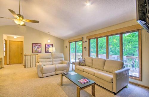 Osage Beach Casa | Private Boat Dock Lakefront Eldon Home!