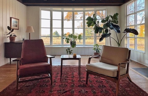 Harbor Springs Cabaña | Private countryside home overlooking Lake Michigan
