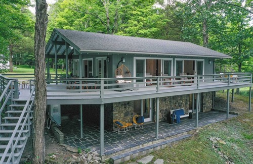 Johnsonburg Casa | Private Cozy 2BR Lakefront, 200-Acre Estate