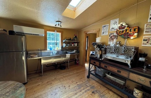 Yacolt Cabina | Private Cozy Aframe Moulton Cabin 3 @ Pull Caffe wood roasted coffee & bakery