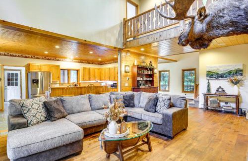 Old Forge Casa | Private Deck and Fire Pit Adirondack Family Home
