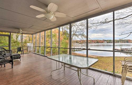 Mayhew Casa | Private Dock and Beach! Lake Norman Cottage Hideaway