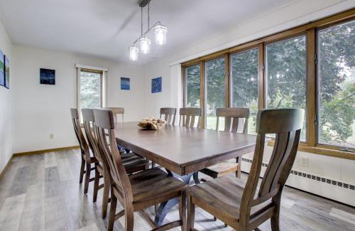 Fond du Lac Casa | Private Dock and Yard Tranquil Lake Winnebago Home