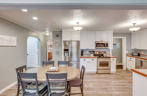 Maple City Casa | Dock + Lakeside Lawn: Family Home Near Bear Dunes