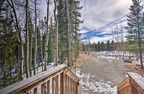 Valley of the Sun Casa | Private Dog-Friendly Fairplay Cabin with Deck and Yard