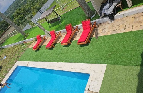 Ibiuna Casa | Private farmhouse in Ibiuna with 8 bedrooms and fishing area