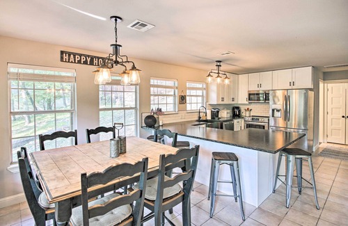 Eucha Casa | Private Fishing Dock: Grand Lake Home