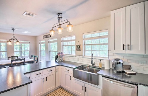Eucha Casa | Private Fishing Dock: Grand Lake Home