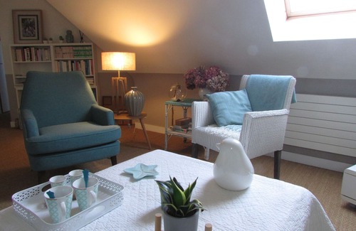 Saint-Alban Apartamento | Piso privado de una casa residencial.