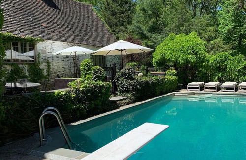 Norwalk Casa | Espectacular y privado francés Manor-1 hora NYC-TV / ubicación de película-piscina y playa de 10 minutos