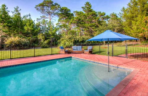 Santa Rosa Beach Casa | ¡Nuevo! Piscina privada climatizada. 2 master suites. 4 br; 4 1/2 bth; caminar a la playa, 30A