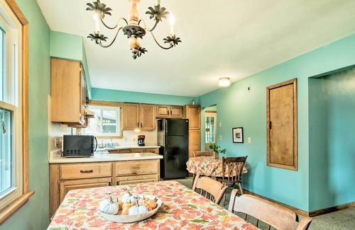 Union Township Casa | ¡NUEVO! Casa privada en 75 acres, cerca del lago Canadohta