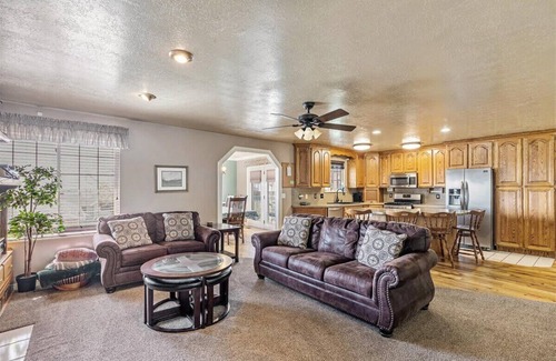 North Ogden Casa | Private HotTub, Veranda & Fully Fenced Yard!