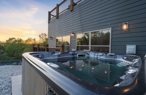 Downtown Branson Cabina | Chateau Court con piscina cubierta 12 recámaras Acceso al lago Enorme