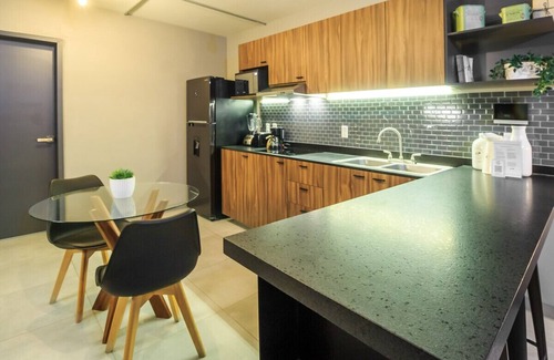 Guadalajara Apartamento | Private, Industrial Style Flat,Pet Friendly 1 BD by Tribu San Martin