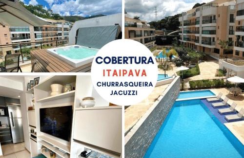 Itaipava Apartamento | Jacuzzi Privativa Cobertura no coração de Itaipava